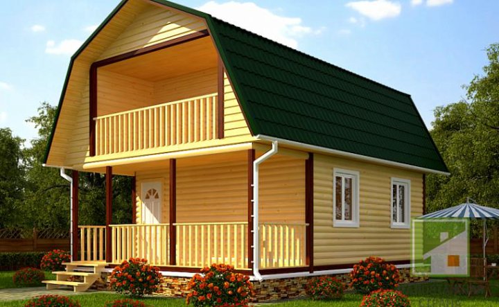 Дом из СИП панелей - купить в Уфе, цена 16 000 руб., дата размещения: 29.06.2018