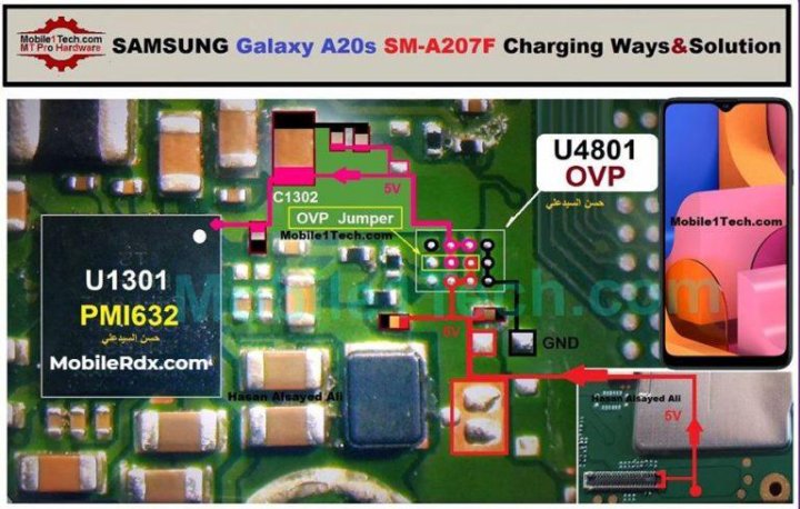 Samsung a21s схема платы