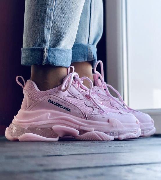 Кроссовки Balenciaga Triple s Pink