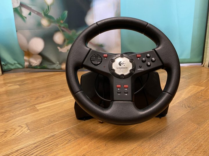 Руль logitech formula vibration feedback wheel