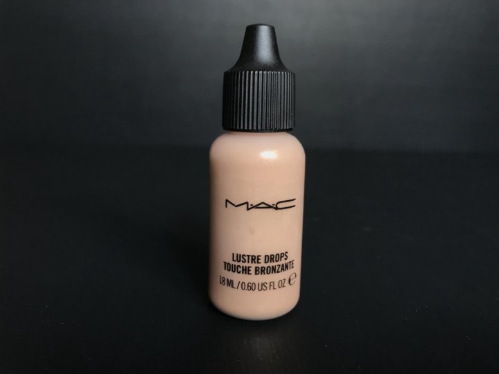 mac lustre drops touche bronzante