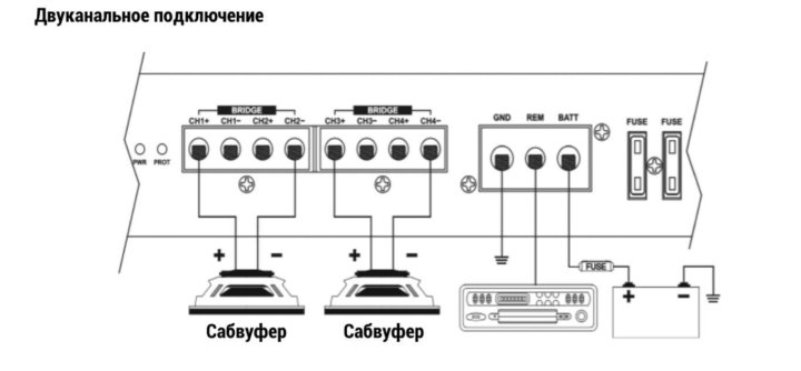 Acv сабвуфер схема