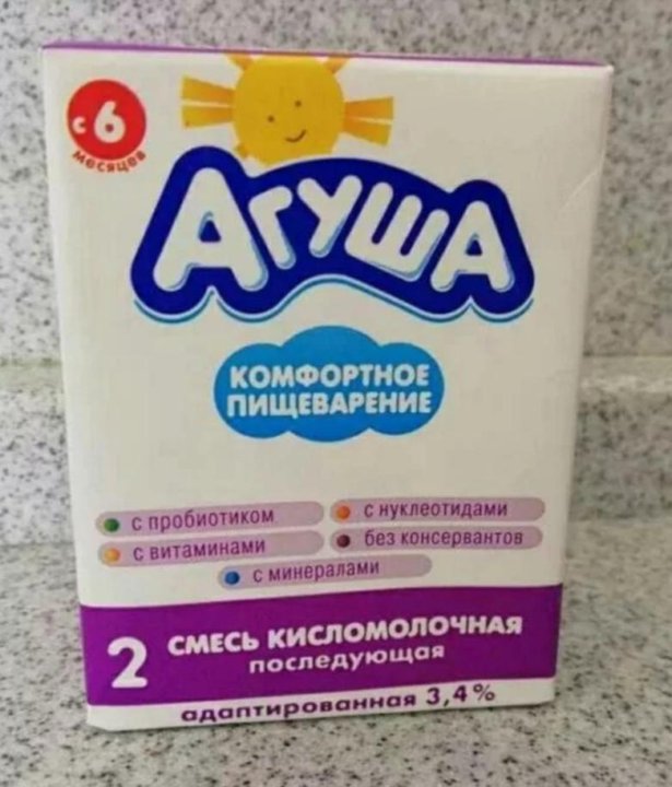 Как давать кисломолочную агушу