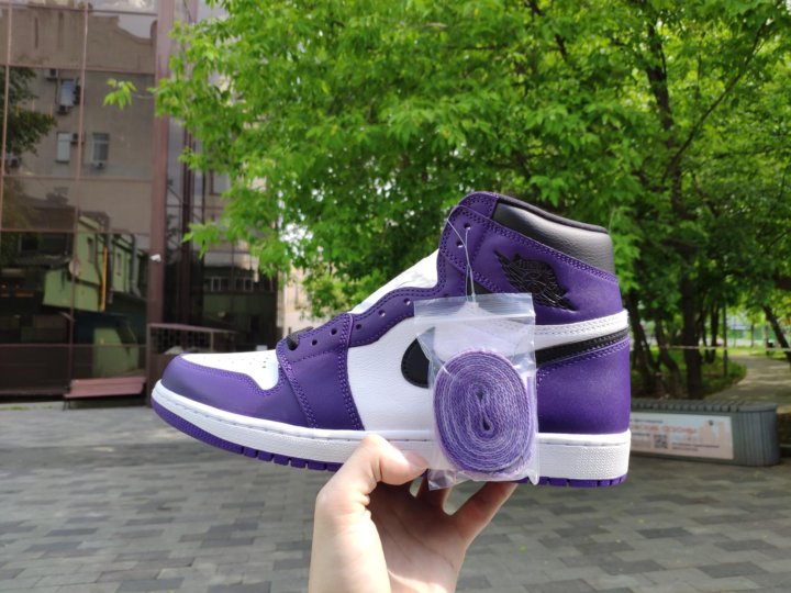 jordan 1 court purple custom