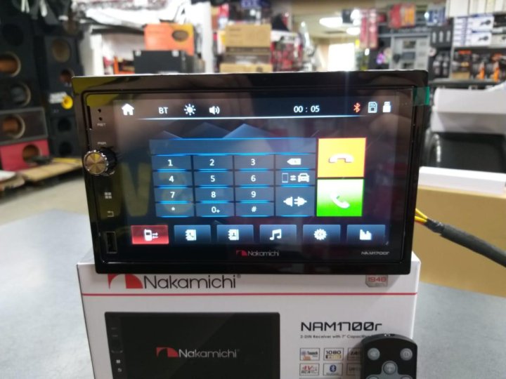 Не включается магнитола nakamichi nam1700r