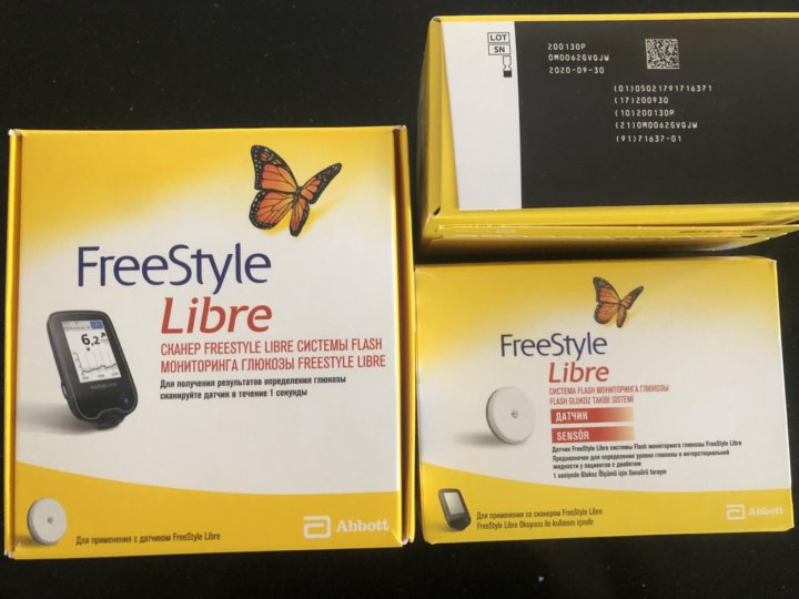 Flash мониторинг глюкозы freestyle libre