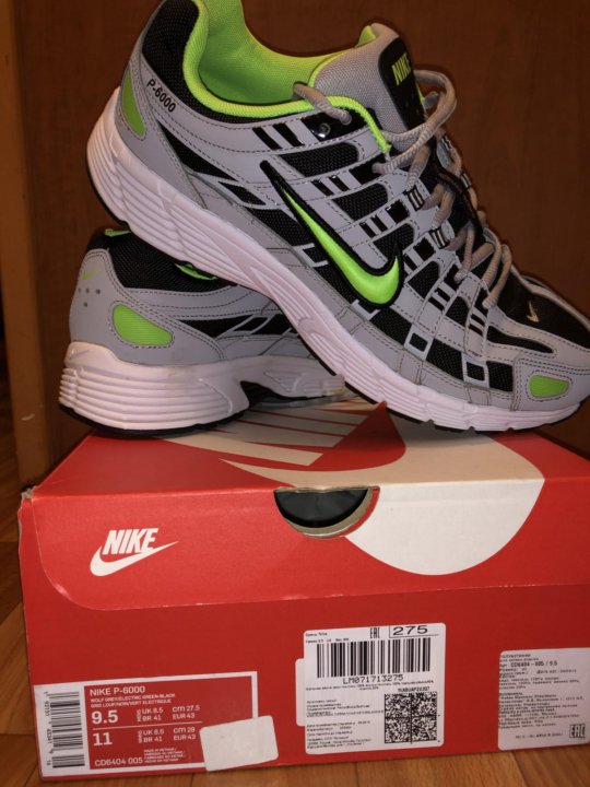 НОВЫЕ кроссовки Nike P-6000 Оригинал – купить в Москве, цена 5 000 руб.,  продано 9 апреля 2021 – Обувь