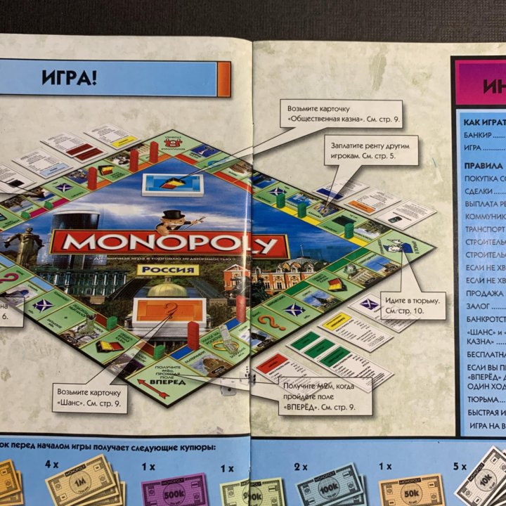 Монополия Настольная Игра Россия Города - купить в ...