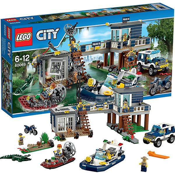 Наборы сити. LEGO City 60069. Лего Сити 60069. Лего Сити Лесная полиция 60069. Лего полицейский участок 60069.