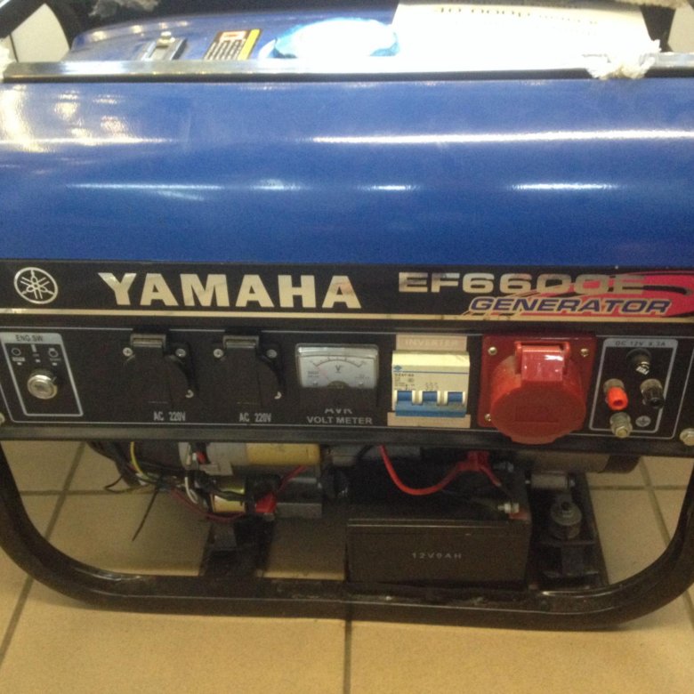 бензиновый генератор yamaha ef6600e
