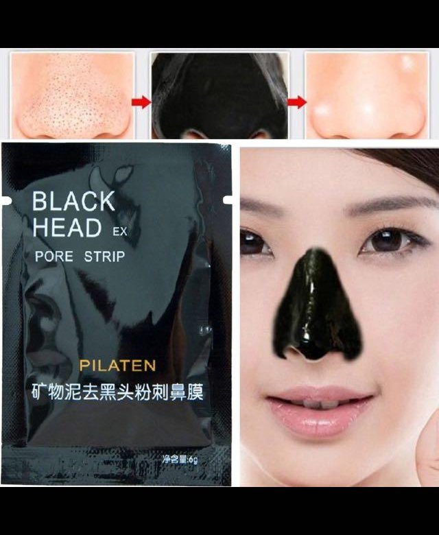 Черная маска Pilaten Black head Pore strip 6 g. Goodbye Blackhead. Manyo blackhead pore