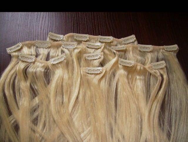 Сколько прядей волос на заколках в упаковке