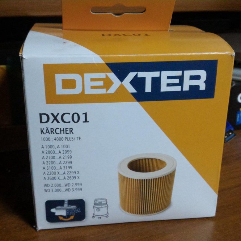 Фильтр для пылесоса Dexter – купить в Москве, цена 500 руб., продано 3 ...