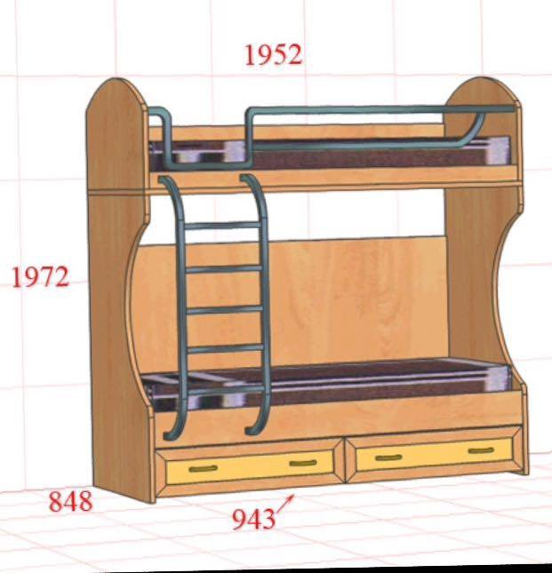 Как собрать двухэтажную кровать