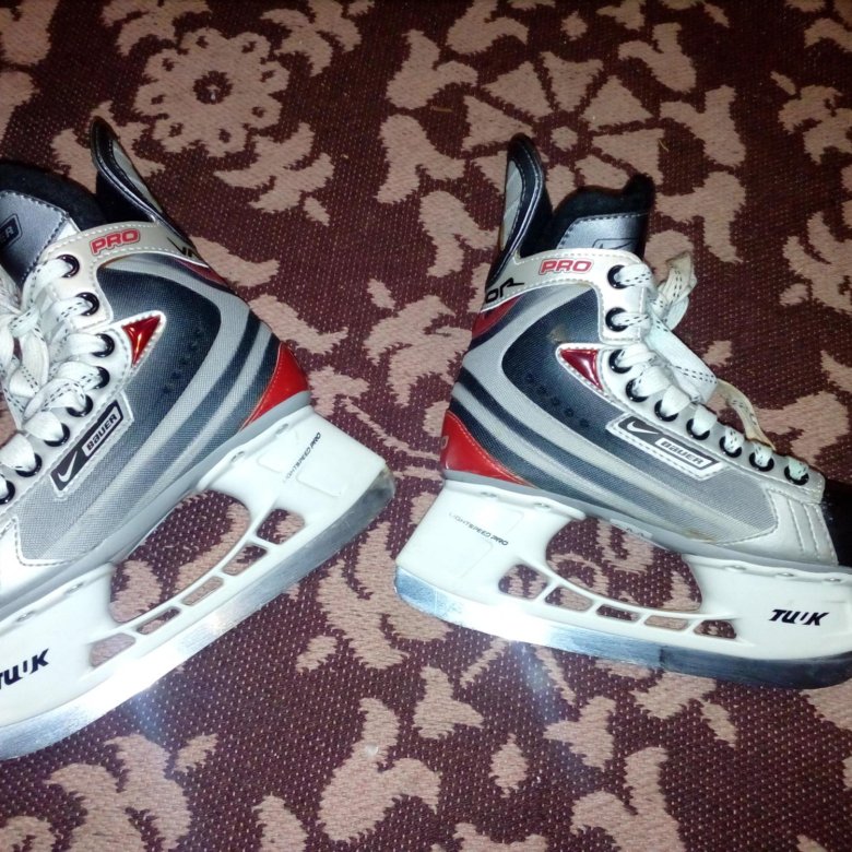 Детские коньки Bauer Vapor Pro. Bauer Vapor Pro коньки Nike детские.