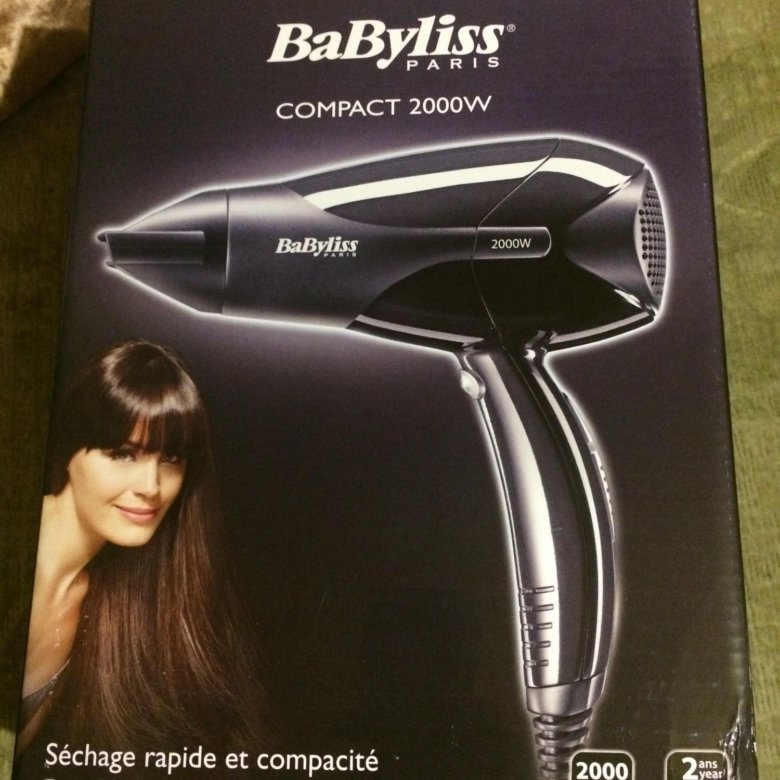 Сколько гарантия на фен babyliss