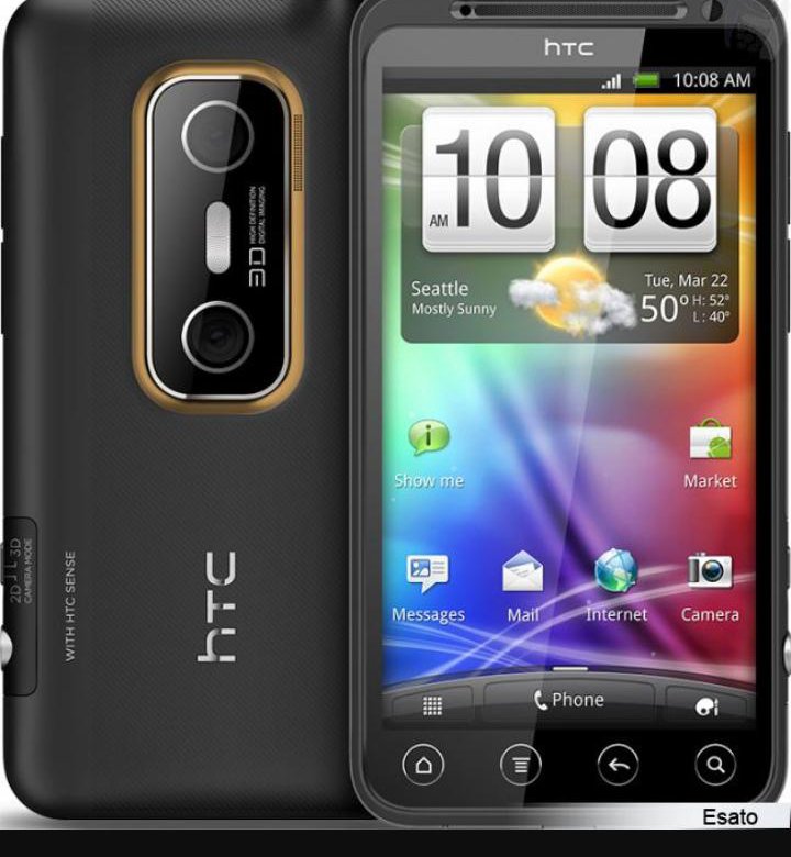 Htc evo 3d фото