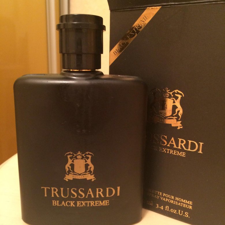 Trussardi black extreme