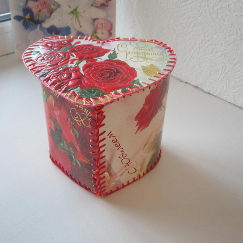 Картинки коробочки из открыток
