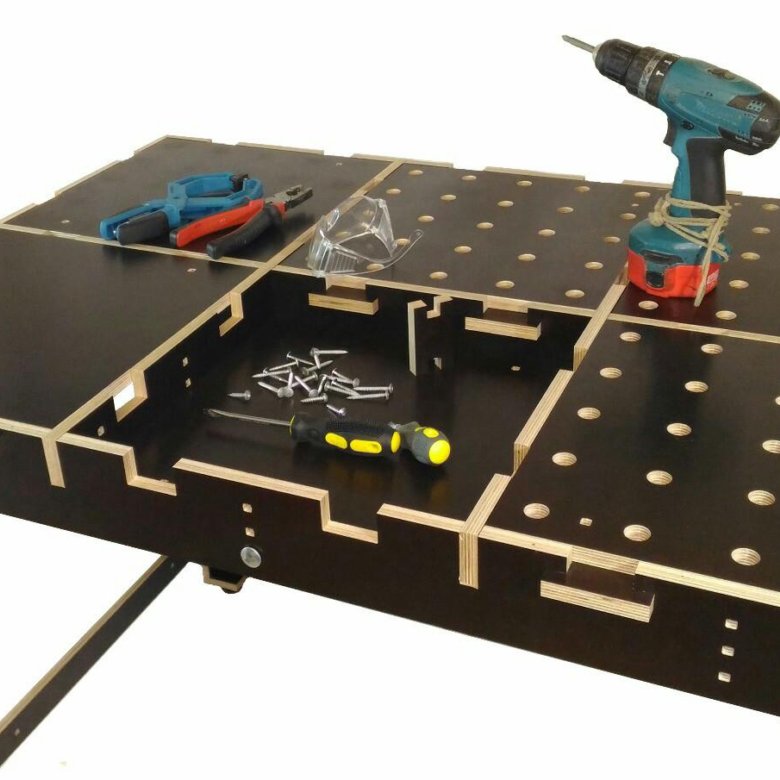 Ячеистый стол верстак своими руками