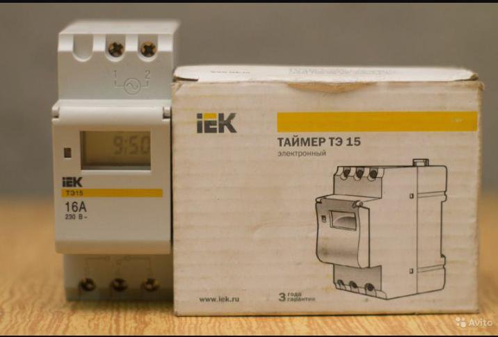 Таймер электронный, программируемое реле на DIN-рейку TM919A (ТЭ-15) - Таймеры -