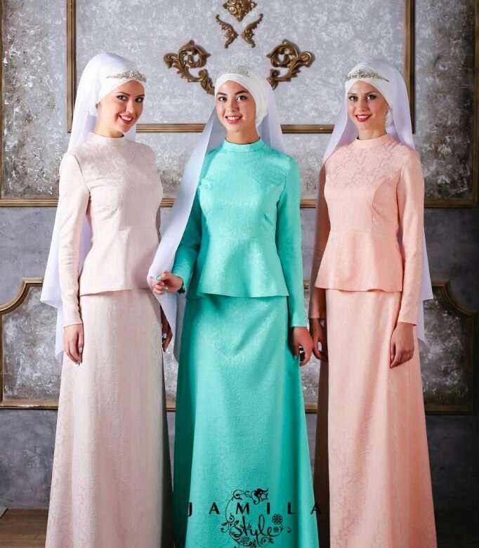 Мусульманское платье для никаха