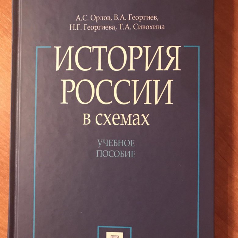 А с орлов история россии в схемах