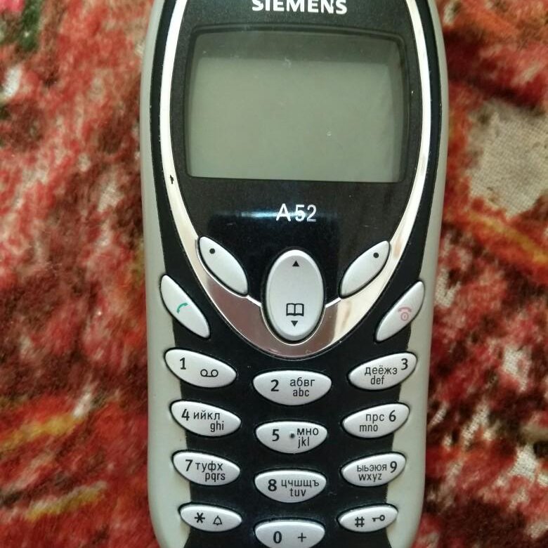 Siemens a52 фото