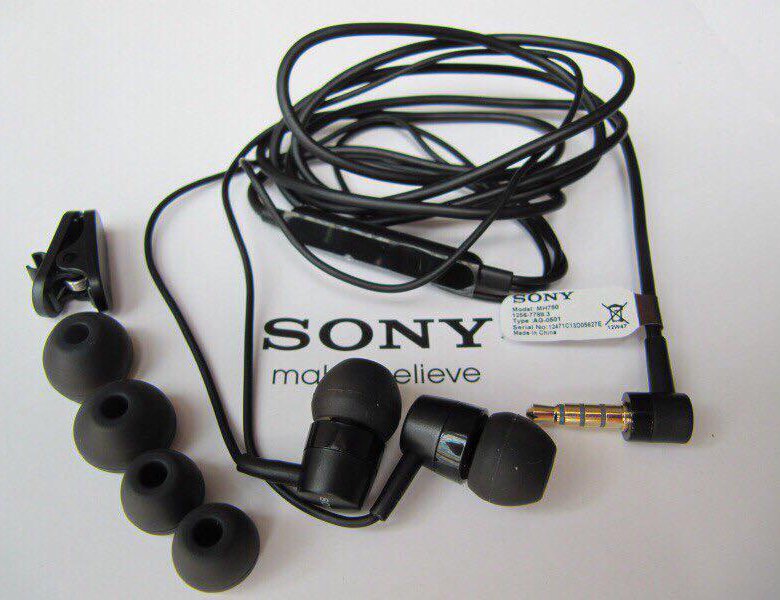 Headset sony mh750 sale