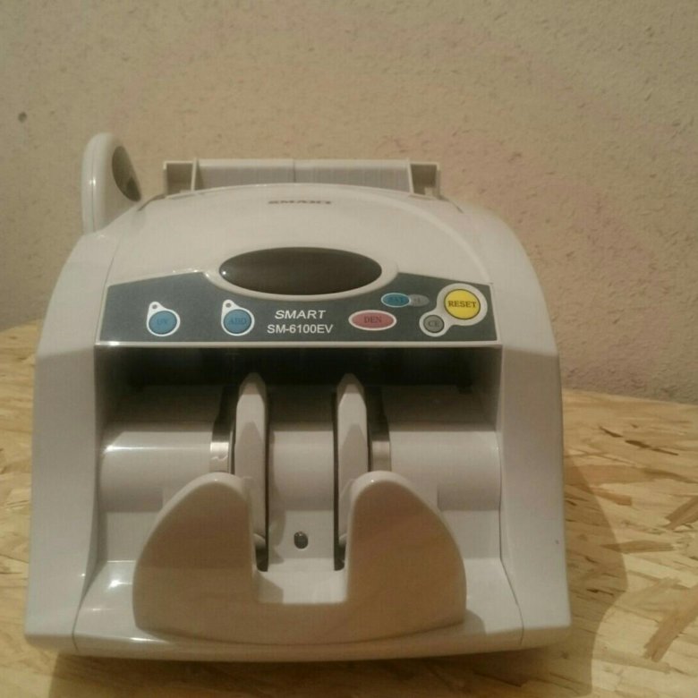Характеристики счетчика банкнот SMART SM 6100 EV