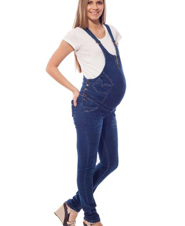 Комбезы джинсовые для беременных