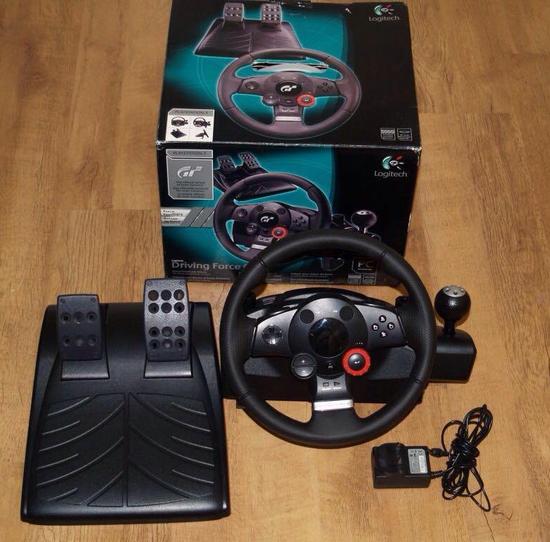 Руль Logitech Driving Force™ GT новый – купить в Москве, цена 4 000 руб ...