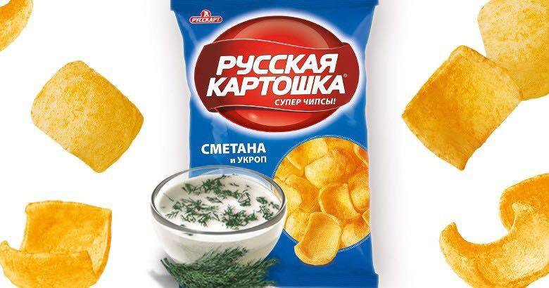 Из чего готовят чипсы русская картошка