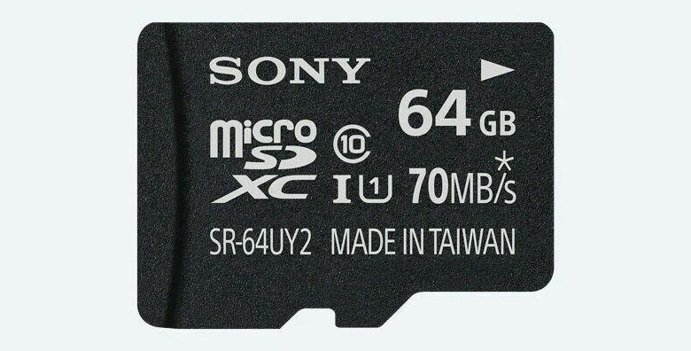 Карта памяти sony 64 gb