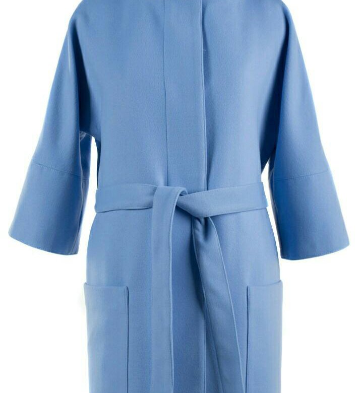 Пальто женское демисезонное артикул: 3017840p00064 48-50 рост 170. Пальто женское прямое светло синего цвета. Арт. Co055-1 пальто-халат. Пальто женское демисезонное кашемир фирмы Штельман.
