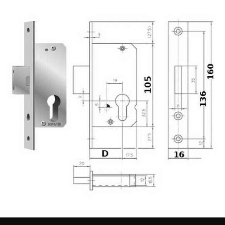 Замок 50. Замок узкопрофильный KFV 49-40-16. KFV 50 замок. Замок врезной KFV 35. Замок врезной KFV.
