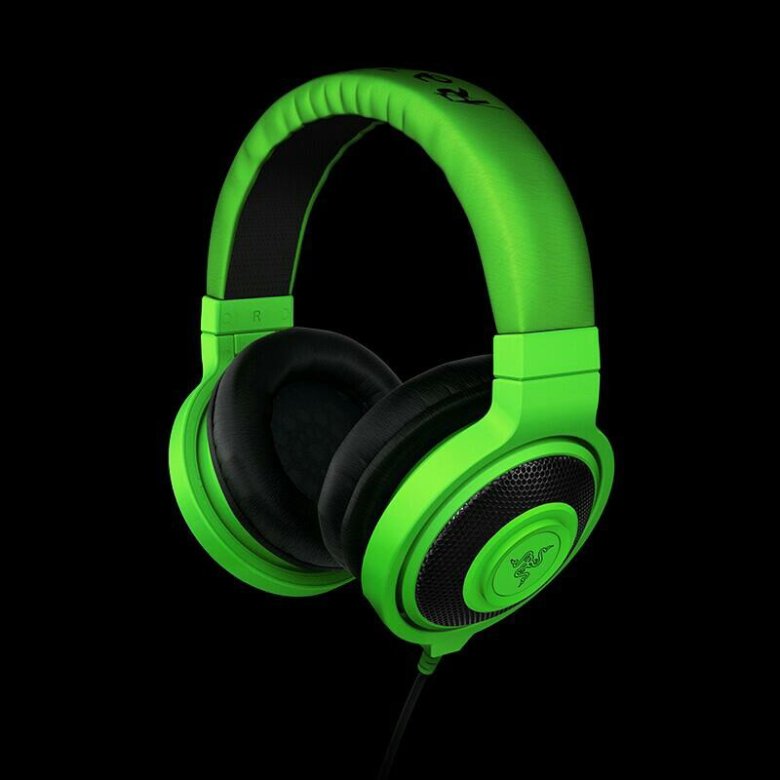 Рейзер наушники программа. Razer Kraken (зеленый). Наушники ХАЙПЕР рейзер Кракен. Комплектующие наушники рейзер Кракен. Игровые наушники Razer красные.