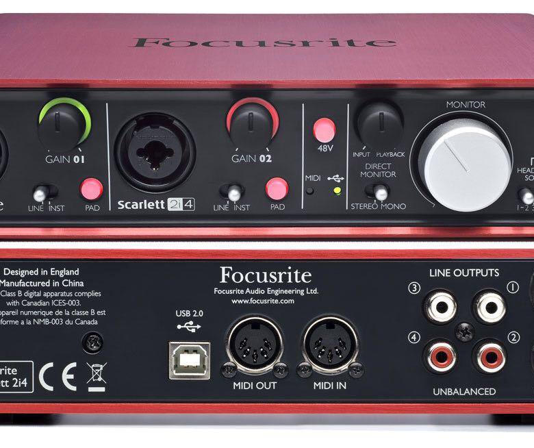 Focusrite scarlett 18i20 фото