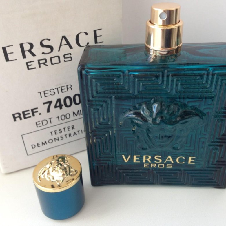 Eros tm отзывы. Versace Eros man 100 мл Tester мужской. Версаче Эрос мужские тестер. Батч-код Versace Eros. Импорт код версачи.