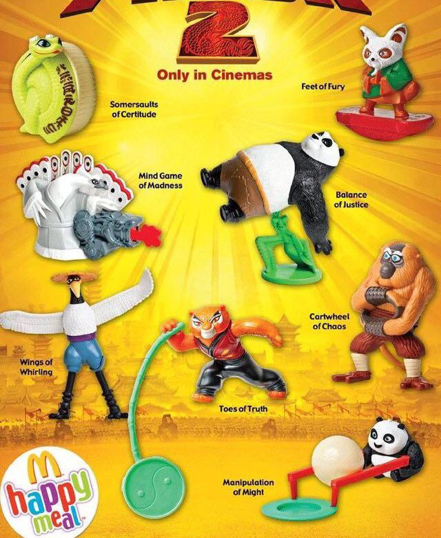 Игрушки Happy Meal в ресторанах McDonalds: коллекция "Співай!", декабрь 2016 - я