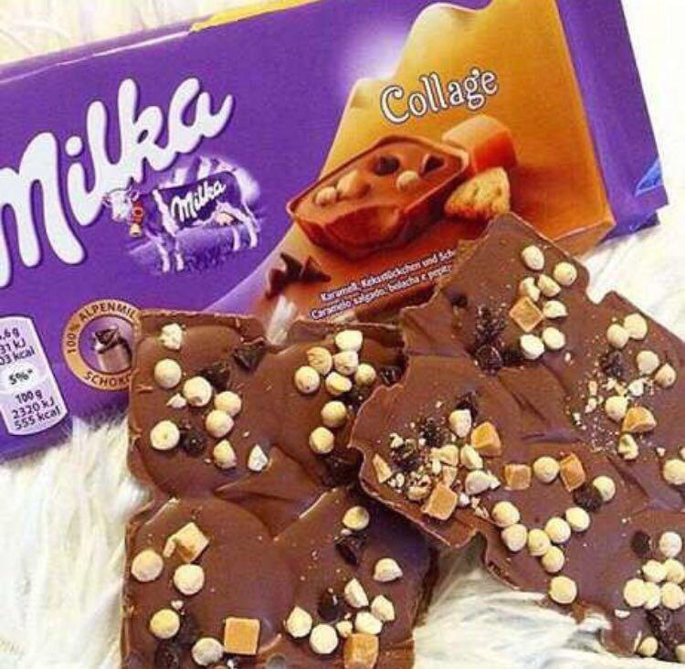 Шоколадка Milka Эстетика