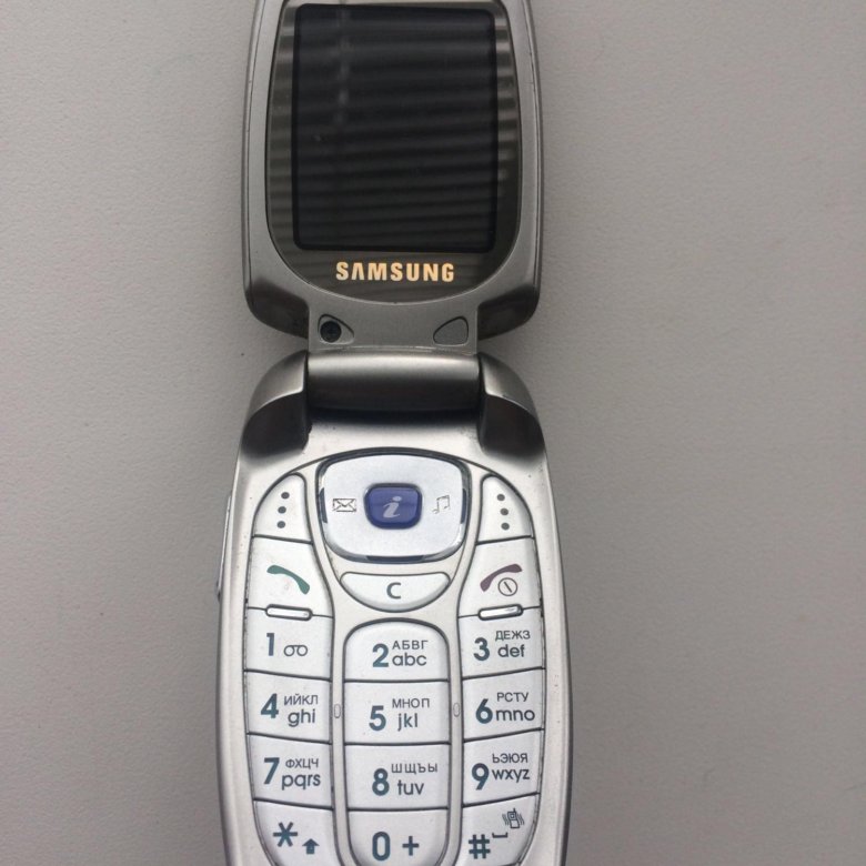 Samsung раскладушка 2004