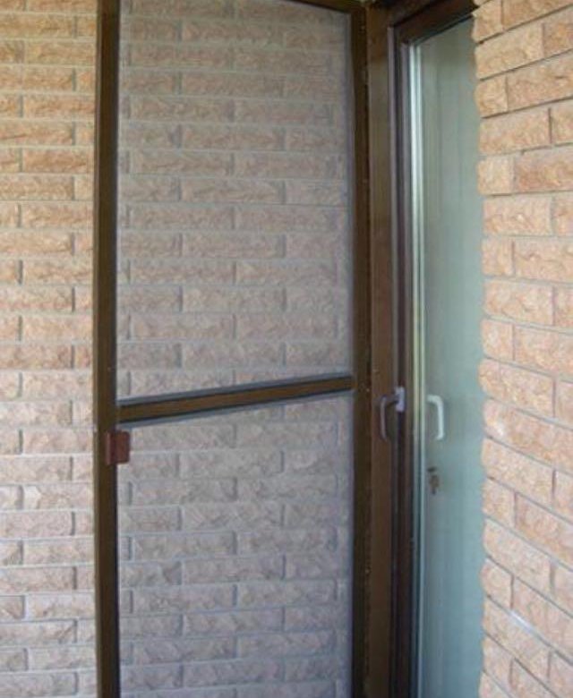 москитная дверь с рамой на входную дверь