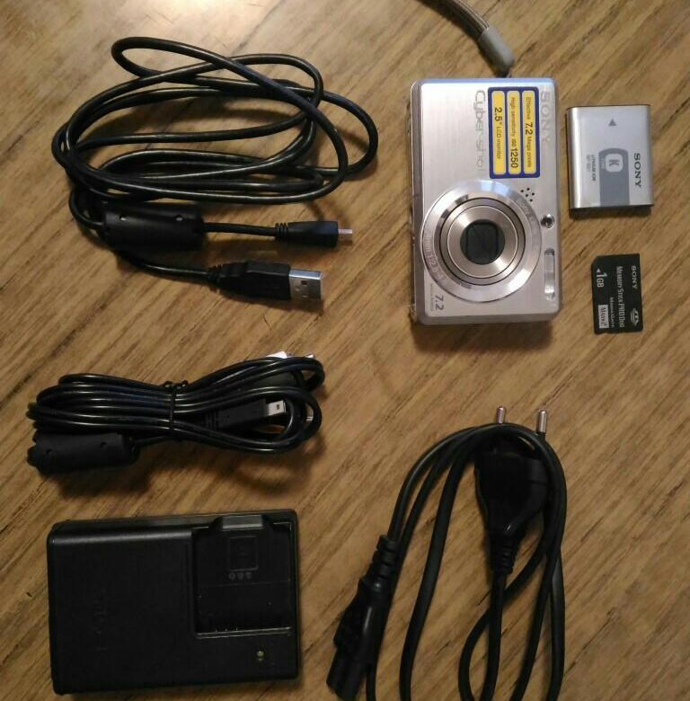 Sony dsc s750 карта памяти