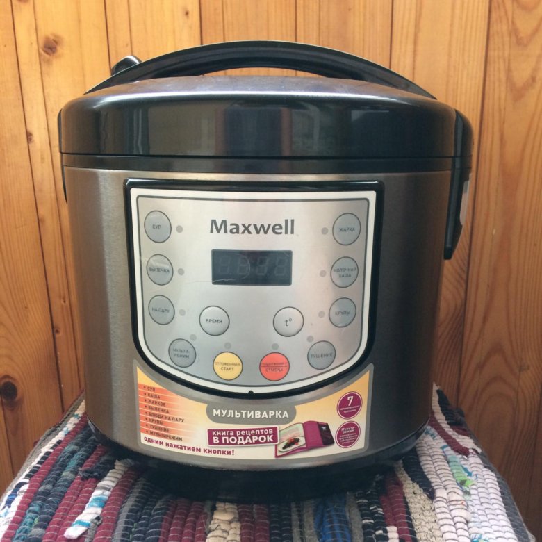 Мультиварка maxwell mw-3801 как приготовить кашу