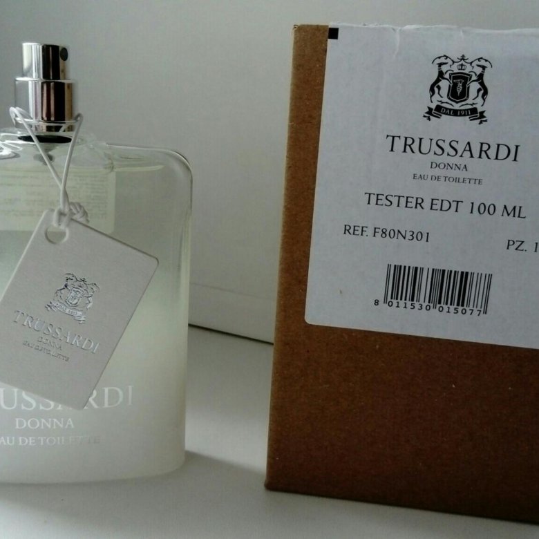 Труссарди Донна тестер. Духи Trussardi Donna Tester. Труссарди Донна туалетная вода оригинальный тестер. Trussardi Donna 80 мл.