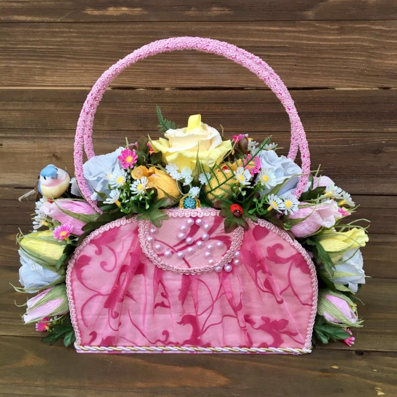 Цветочная сумка