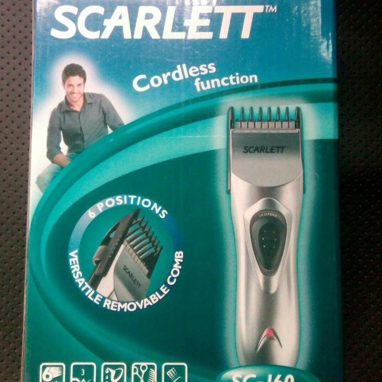 Машинка для стрижки волос scarlett sc-160 описание