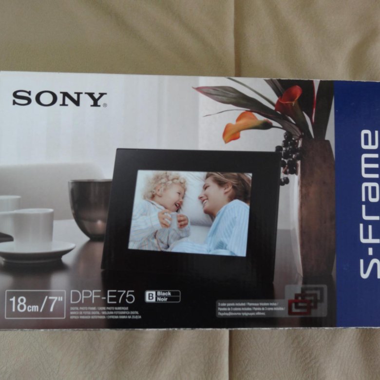 Фоторамки sony dpf