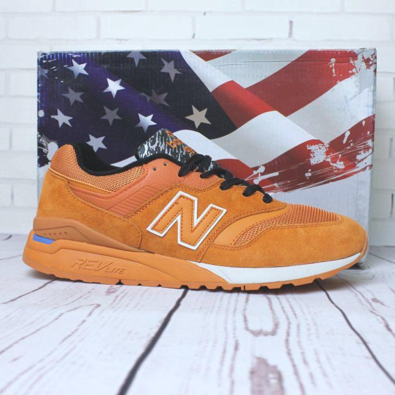 New balance hot sale ml997 orange